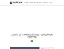Tablet Screenshot of metycea.com